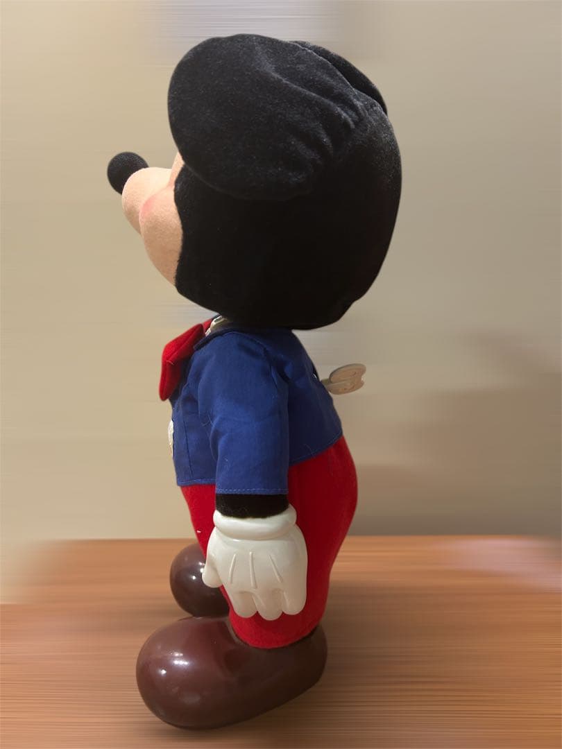 【デッドストック】昭和レトロSANKYO 首振りミッキーマウス オルゴール