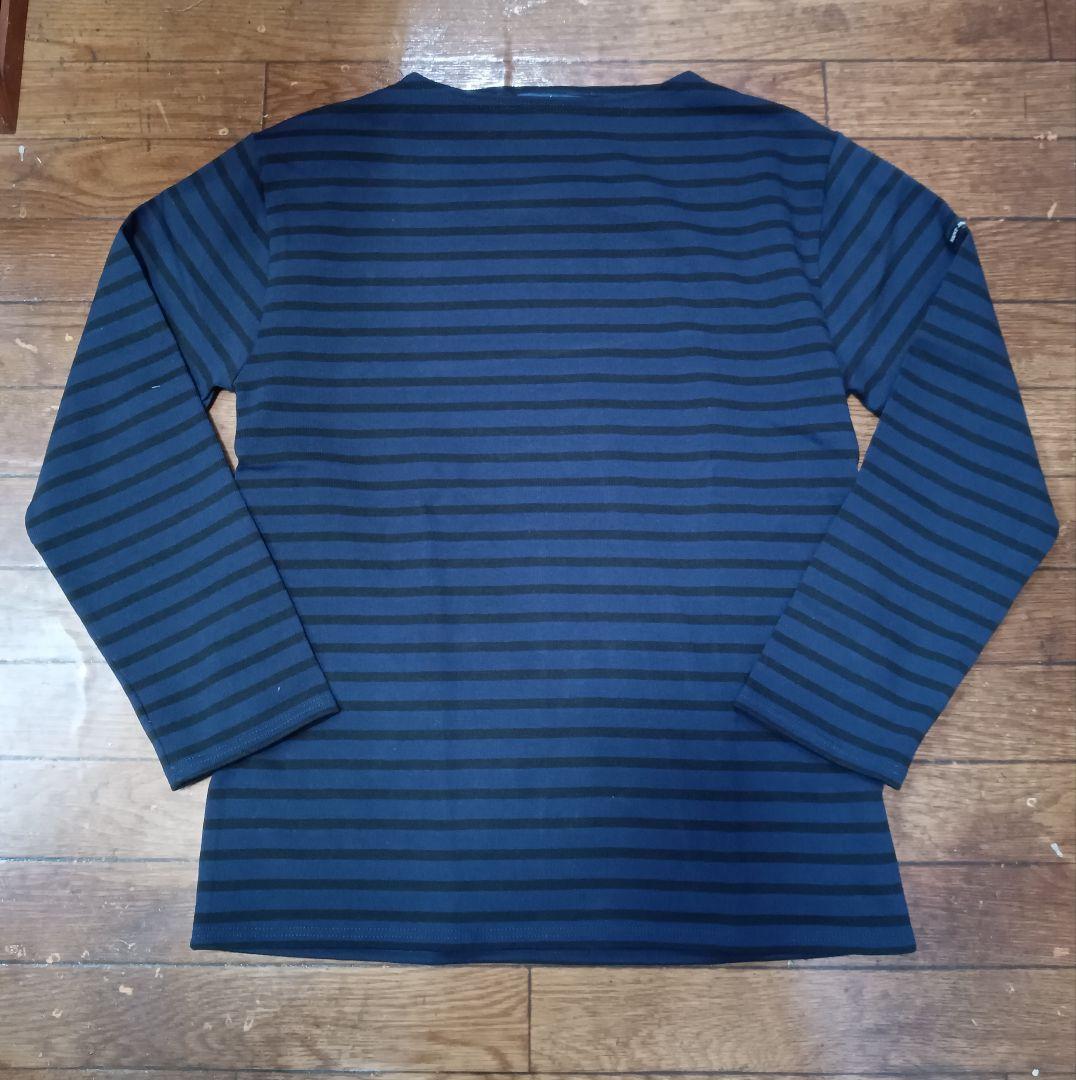 未使用！25年秋冬モデル！セントジェームス！ウェッソン！ネイビー系×黒！Ｔ６