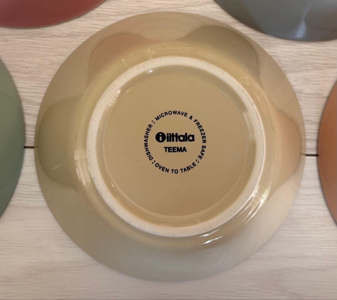 イッタラ ティーマ ボウル 15cm セラドングリーン 廃盤色 5つセット