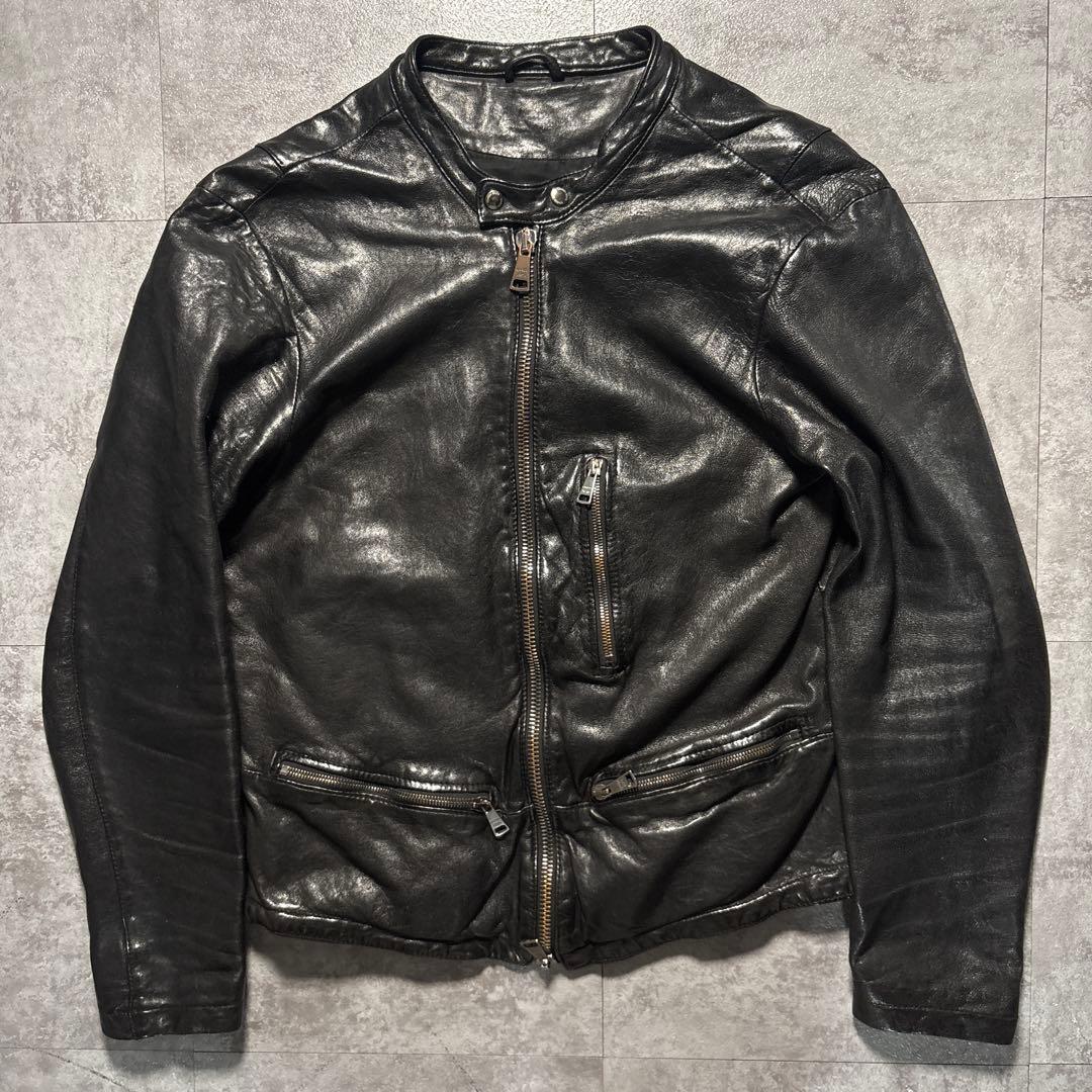 極美品　giorgio brato leather jkt julius ccp