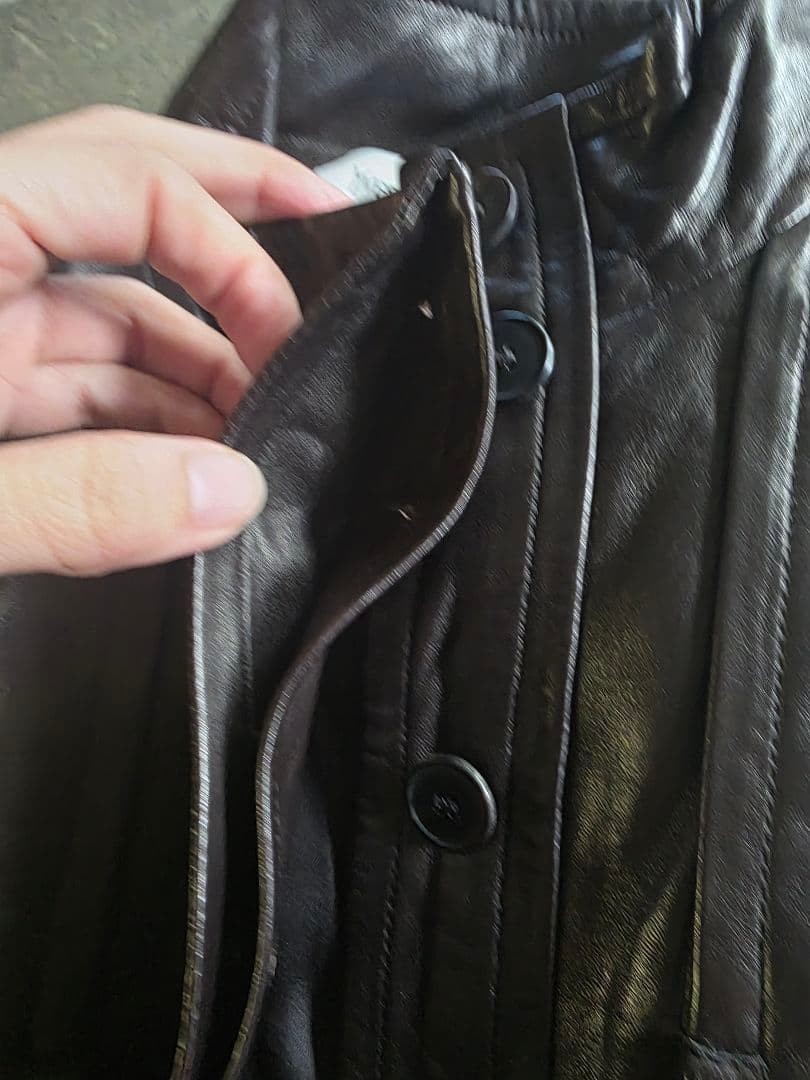 SAINT LAURENTレザージャケット