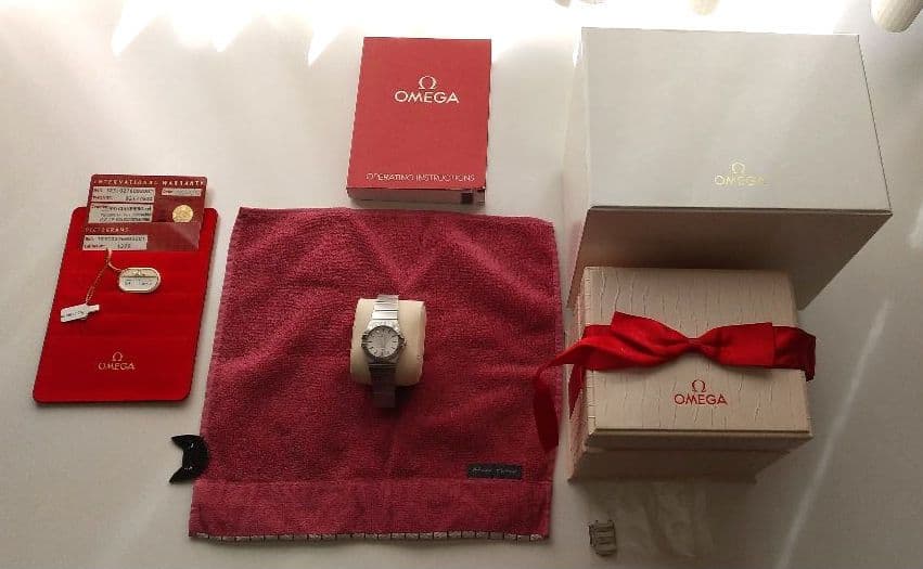 miya オメガ コンステレーション ステンレススティール レディース