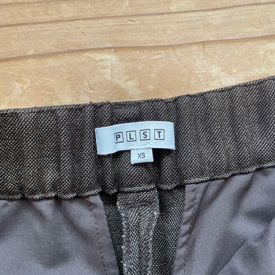 セットアップ【美品】プラステ シャークツイードカラーレスジャケット＋パンツ