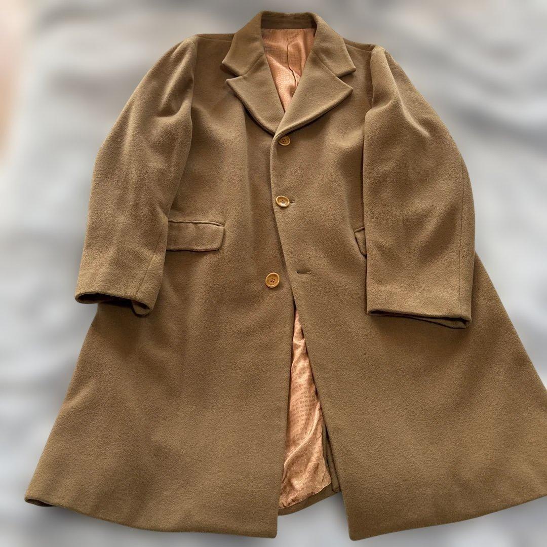 Ｄ&Ｇ オリーブ シングルブレスト チェスターコート