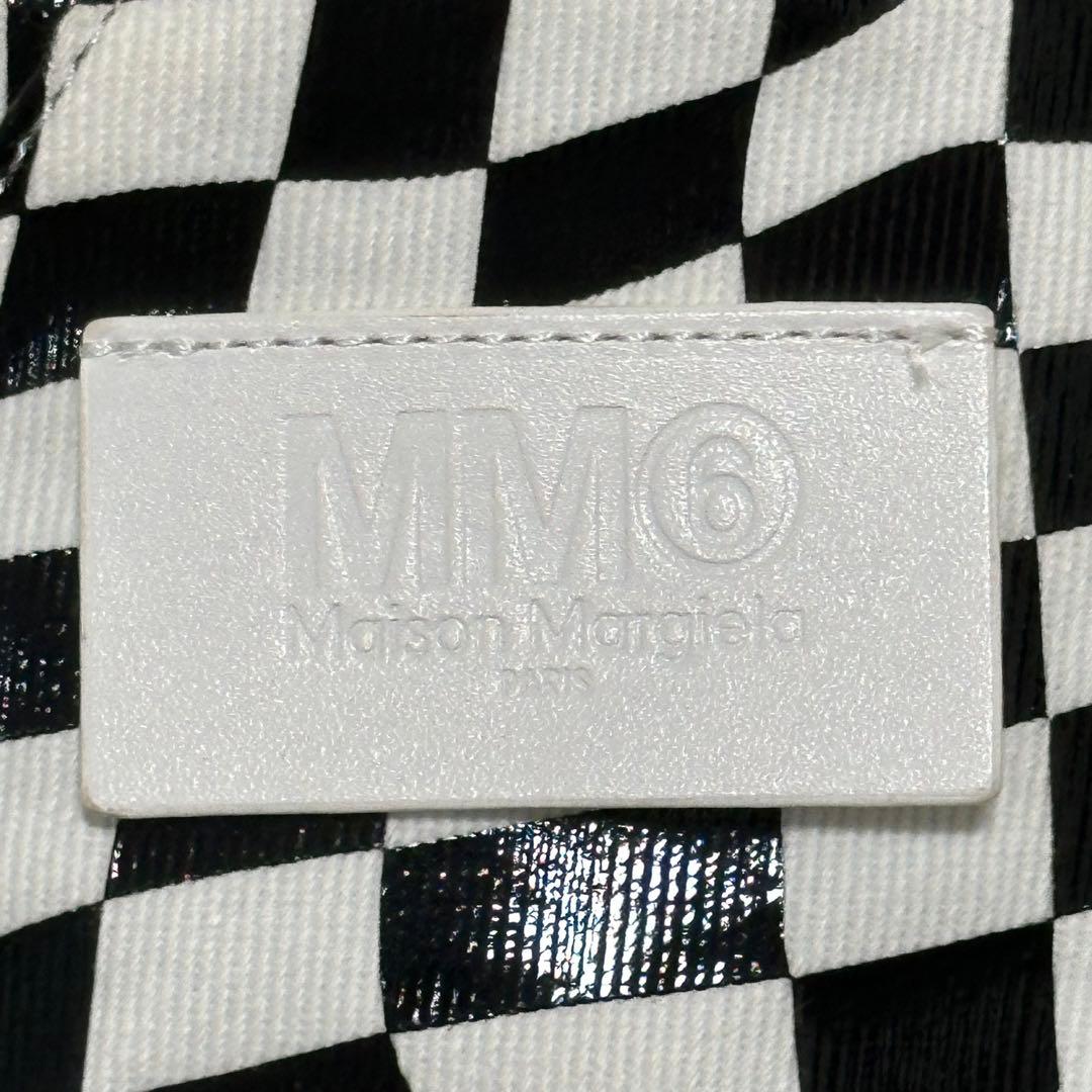 美品/MM6/エムエムシックス/メゾンマルジェラ/トートバッグ/チェック