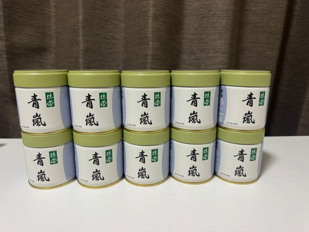 抹茶丸久小山園　 青嵐 Aoarashi 40g 10缶セット