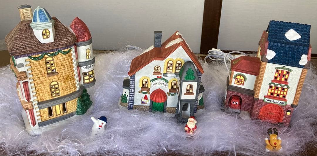 クリスマスライトハウス３点セットおまけ付き