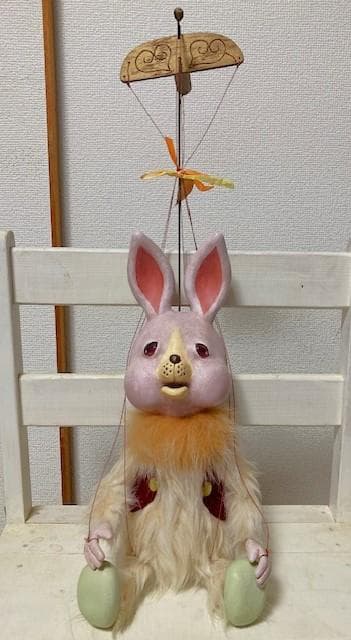 人形作家　kinokosupa うさぎマリオネット