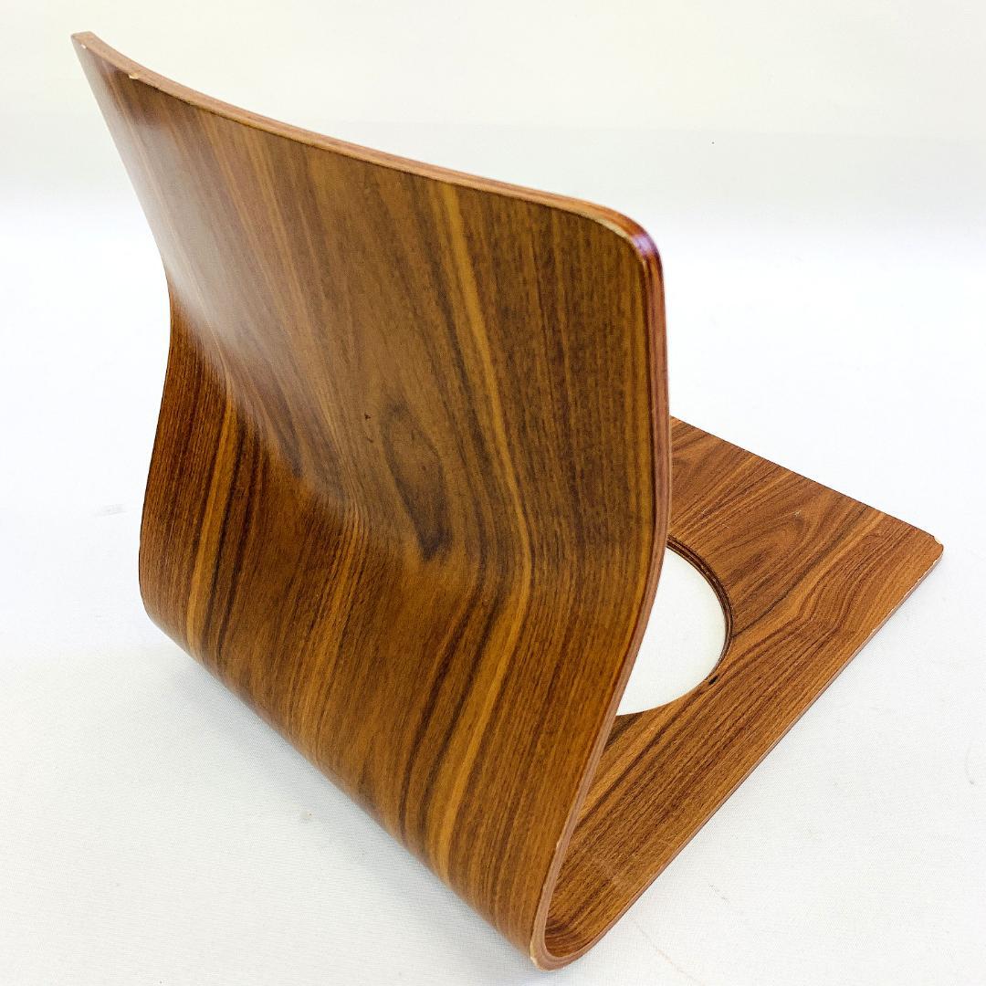 Tendo 天童木工 座椅子 2脚セット 藤森健次 曲木 ケヤキ ローズウッド⑤