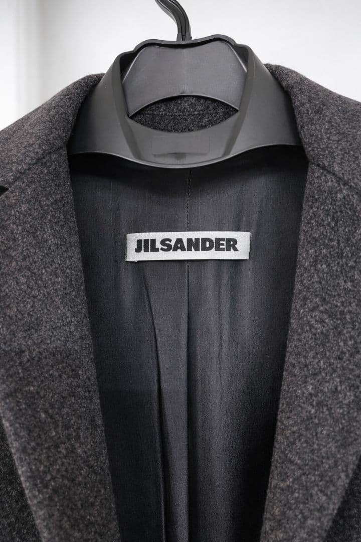 JIL SANDER 34　アンゴラ混 ロングコート