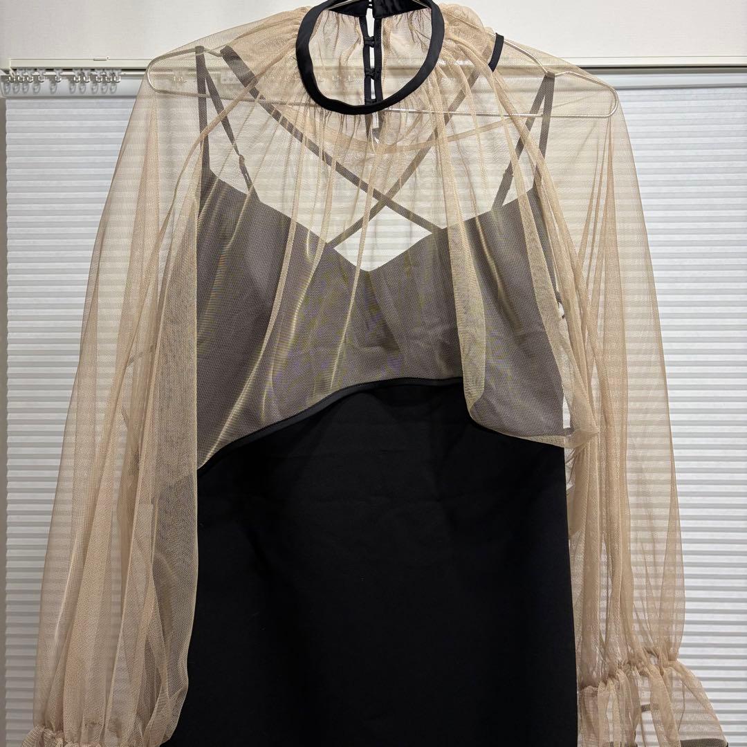 Ameri VINTAGE アメリヴィンテージ　エアリーヴェールドレス