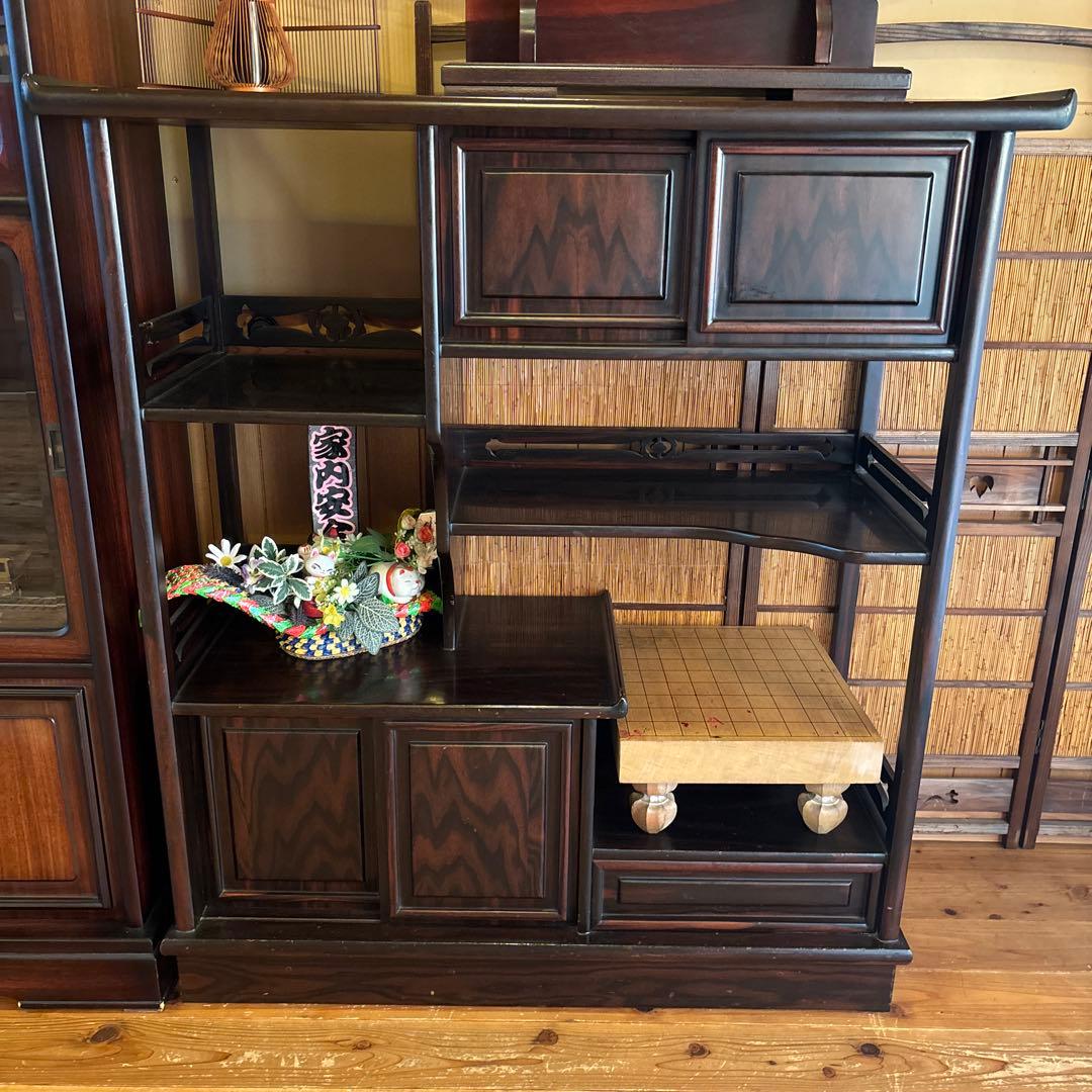 民芸家具　シンプルで上品な飾り棚