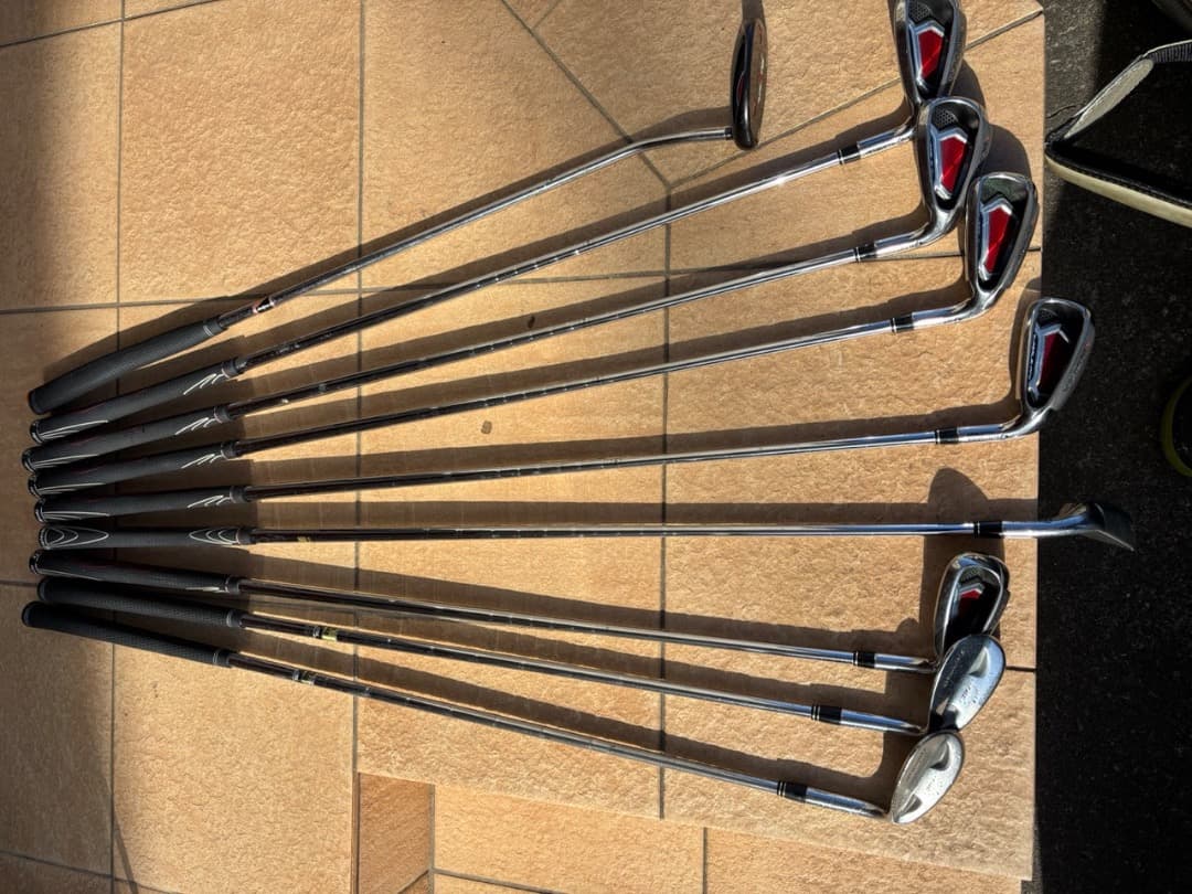 〈値下げ！〉【TaylorMade】中古ゴルフクラブ　セット＋おまけ