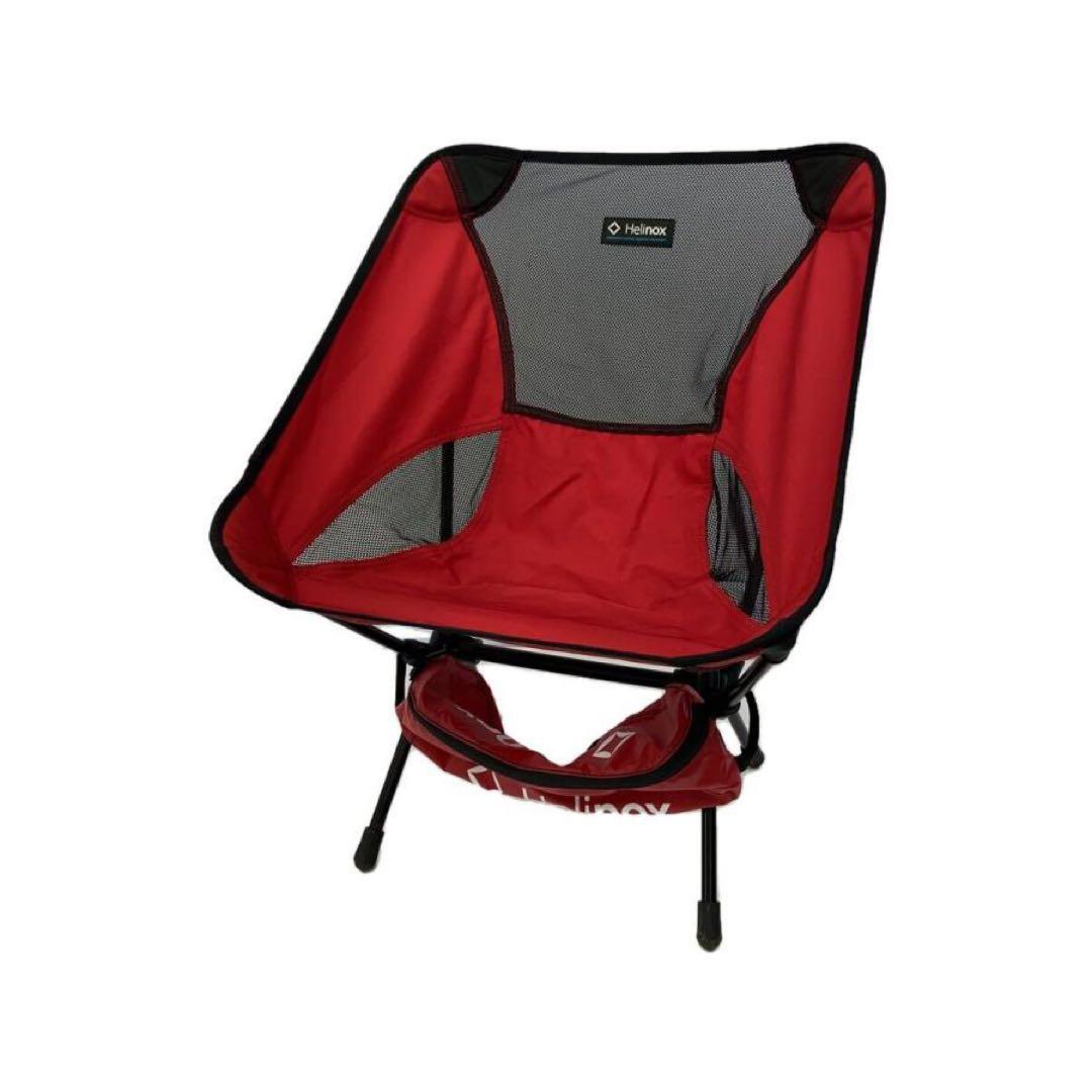 【新品未使用】Helinox ヘリノックス　アウトドアチェア レッド