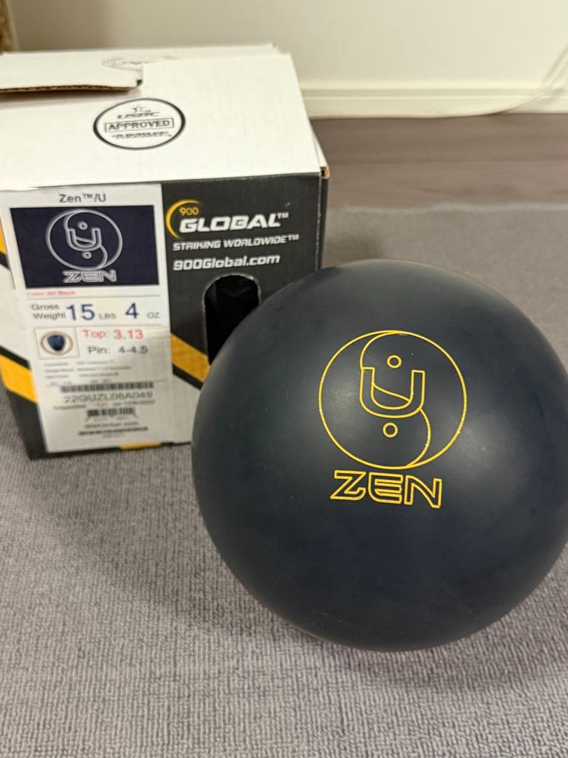 900Global Zen U 15Pボウリングボール