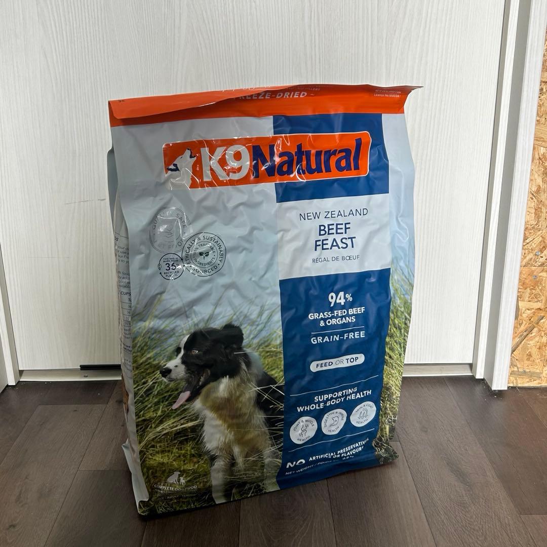 K9 Natural ビーフ フィースト ３、6Kg