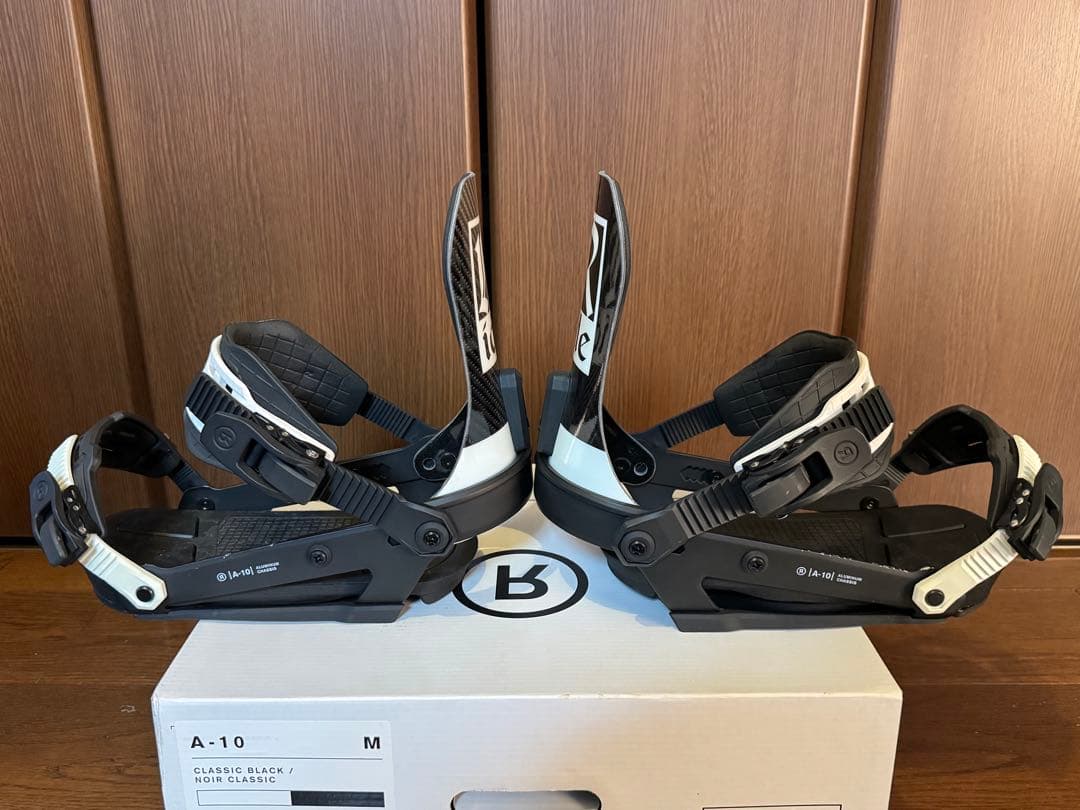 最終値下げ❗️Ride A-10 ビンディング Mサイズクラシックブラック使用2回