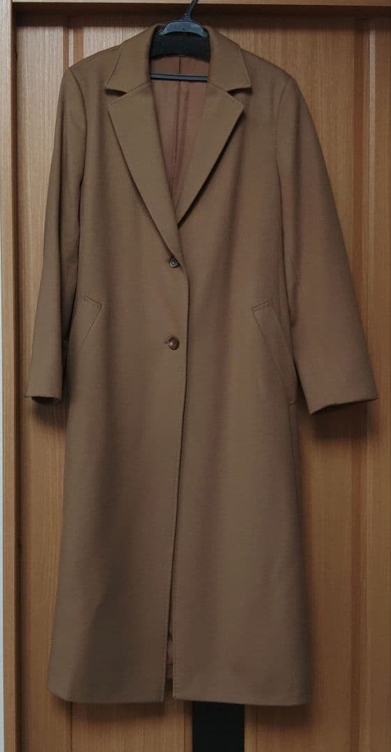 パンダマン 処分価格 試着のみ23区L カシミヤ ロングコート 二つボタン