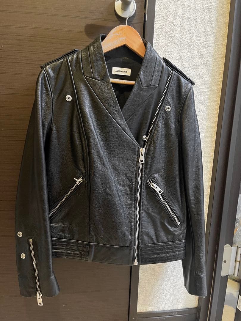 ZADIG&VOLTAIRE ザディグエヴォルテール 牛革 レザー ジャケット