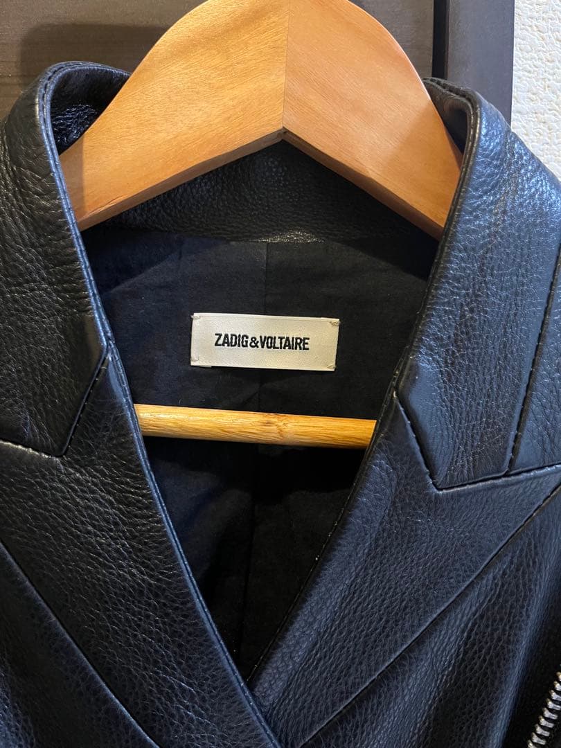 ZADIG&VOLTAIRE ザディグエヴォルテール 牛革 レザー ジャケット