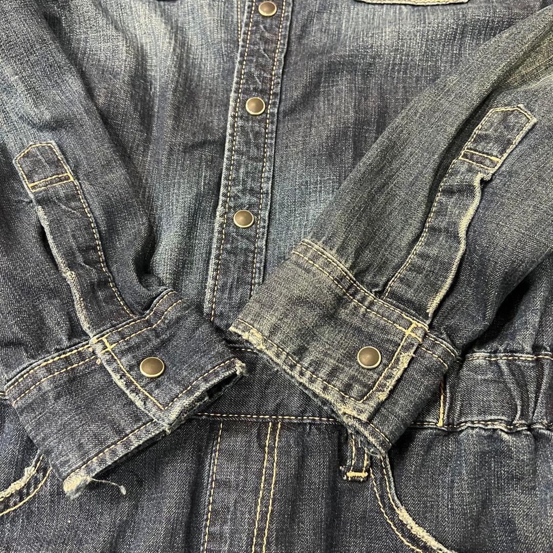 のるまま⭐️激レア⭐️GYDA ジェイダ　デニム　オールインワン　ヴィンテージ