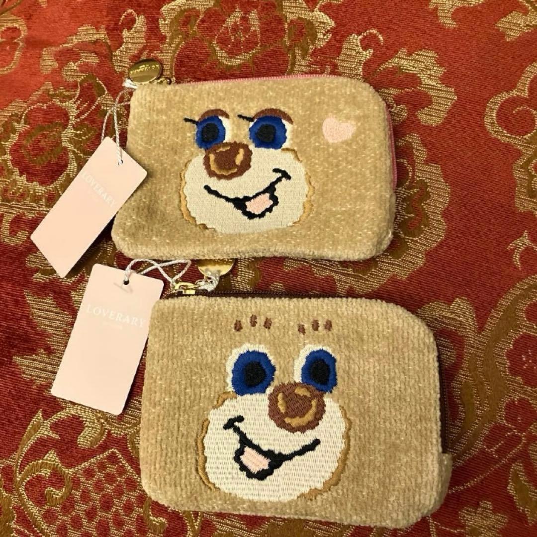 LOVERARY BY FEILER　L字ポーチドアップテディ　男の子　女の子