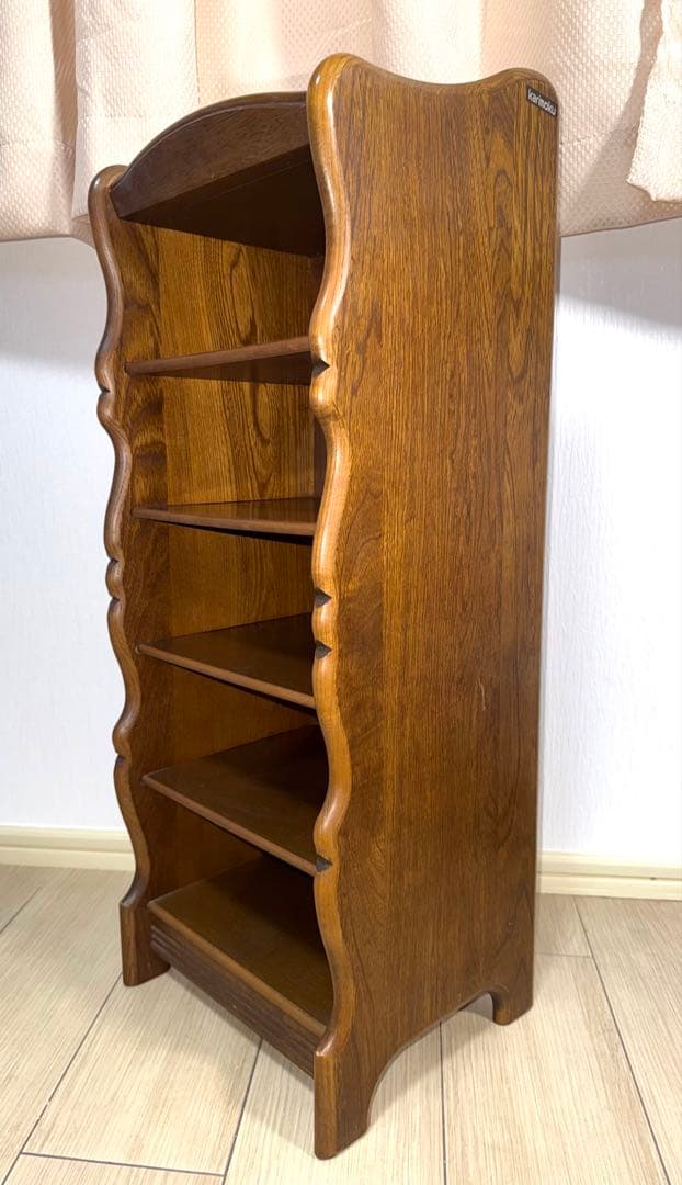 karimoku カリモク 木製ラック 5段 ウォールナット