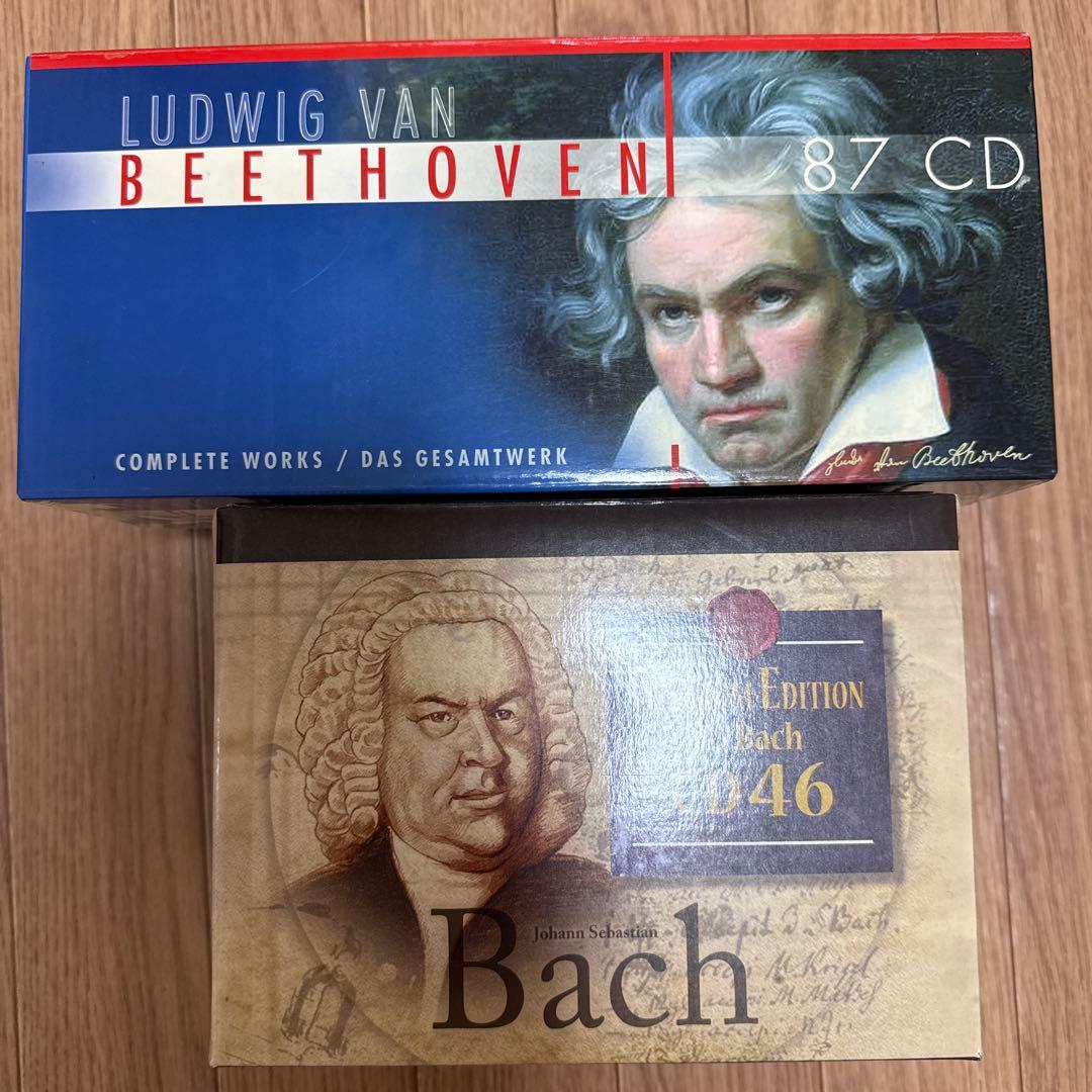 ベートーヴェン 87CD 完全作品集 & バッハ 46CD 完全版