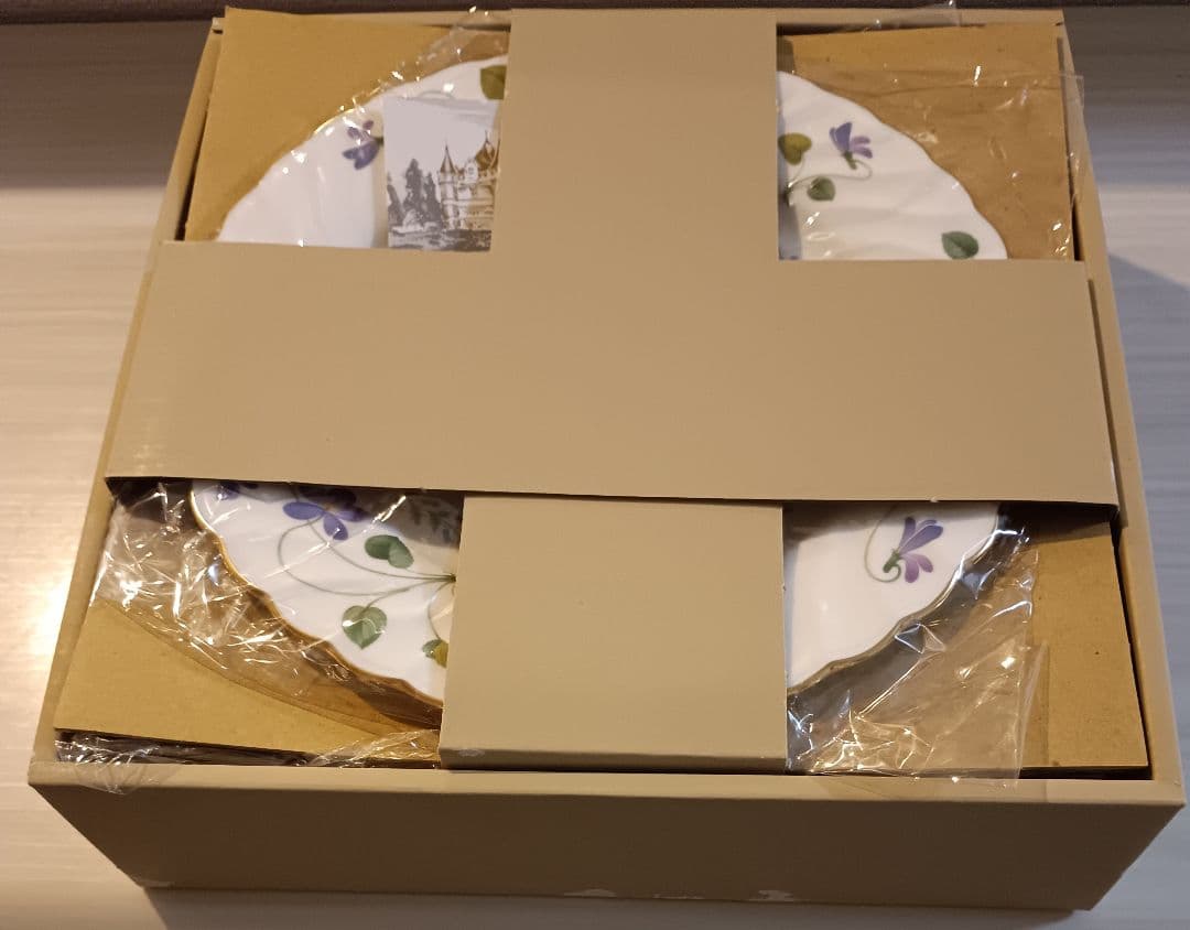 Noritake バイオレットディナープレート6枚セット