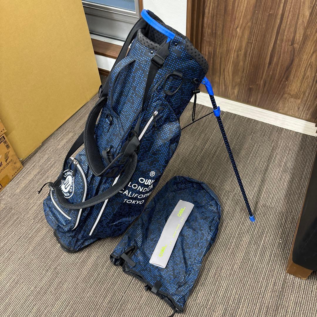 OUUL （オウル）軽量キャディバッグ　ゴルフバック　スタンド