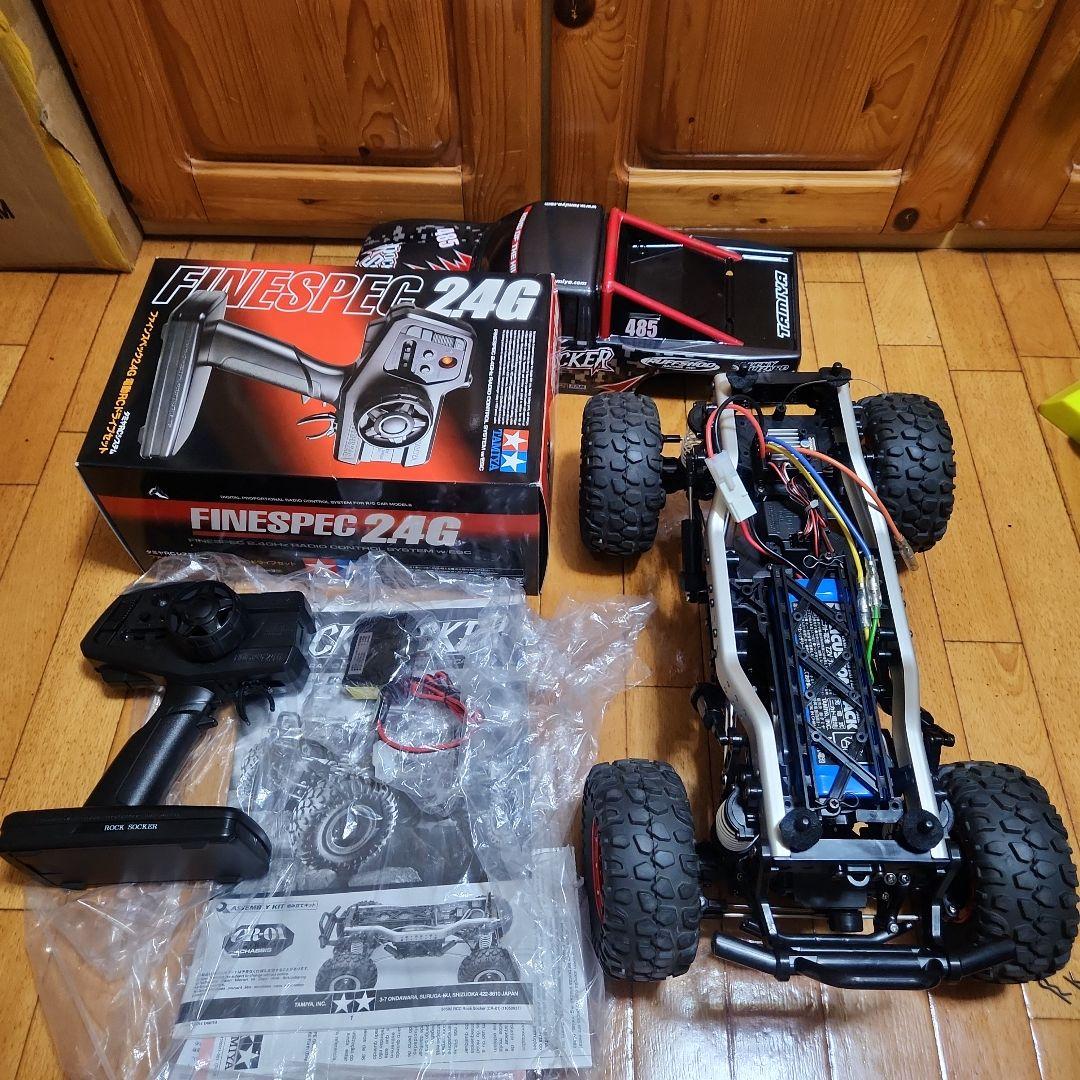 ■専用■　タミヤ CR-01 フルセット　ロックソッカーボディ　ラジコン