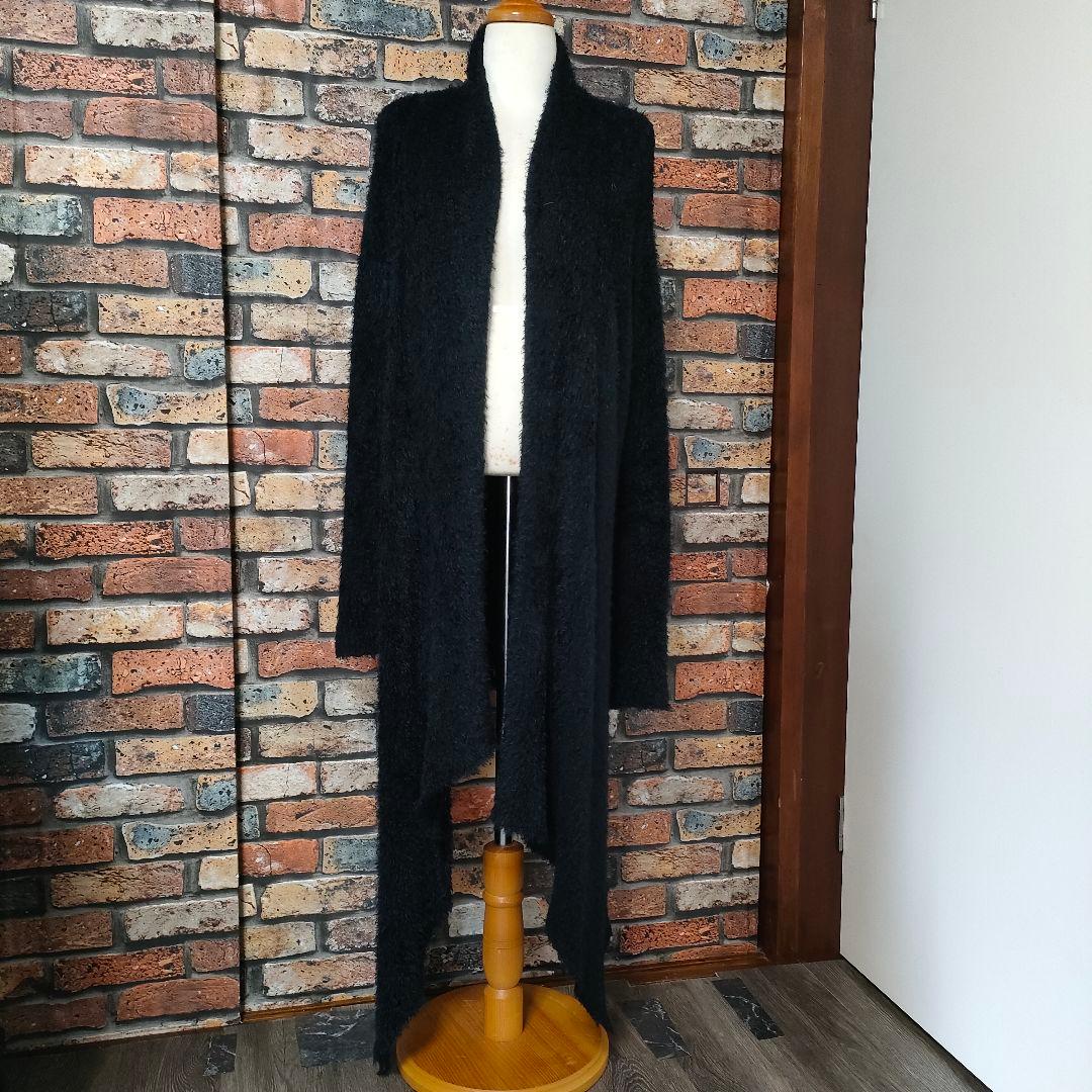 【新品】シヴァーライズCIVARIZE◎シャギーニットロングカーディガン モヘア