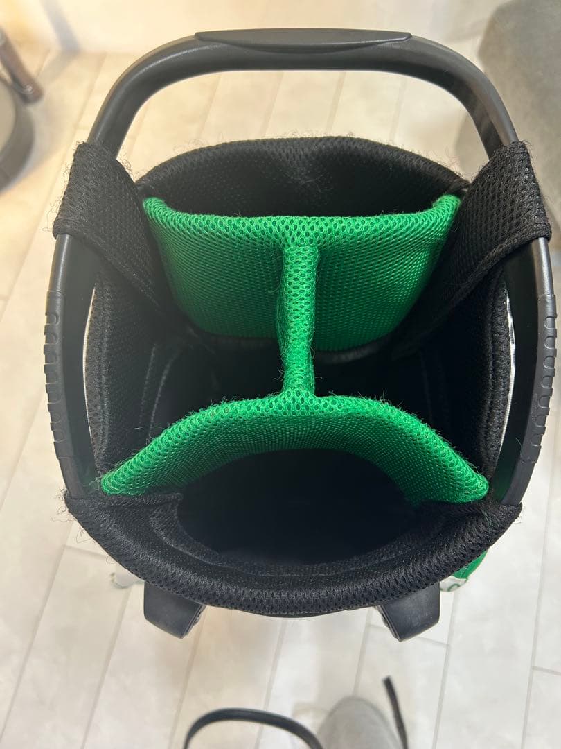 BEAMS GOLF マルチロゴ スタンドキャディバッグ　ヘッドカバー付属