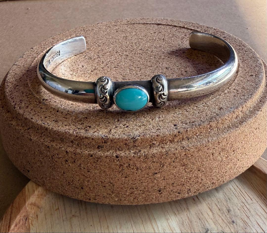 歳末最安値　アリゾナフリーダム ターコイズ バングル