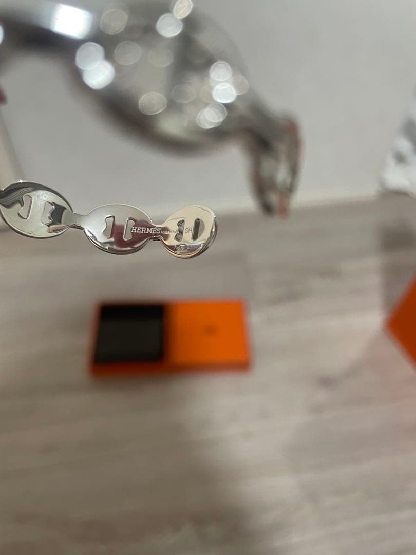 美品本物HERMESエルメスシェーヌダンクルアンシェネブレスレット