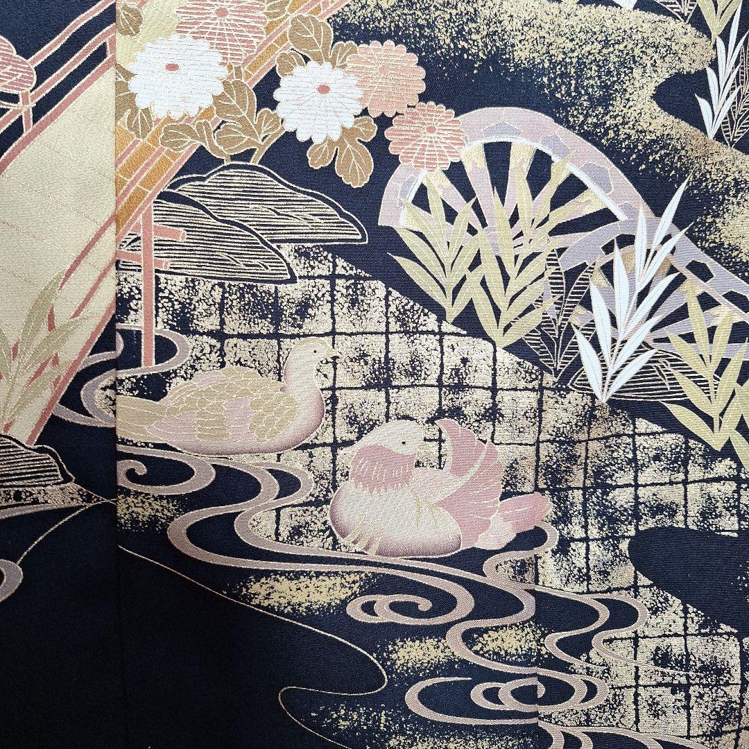 着物リメイクワンピース3623