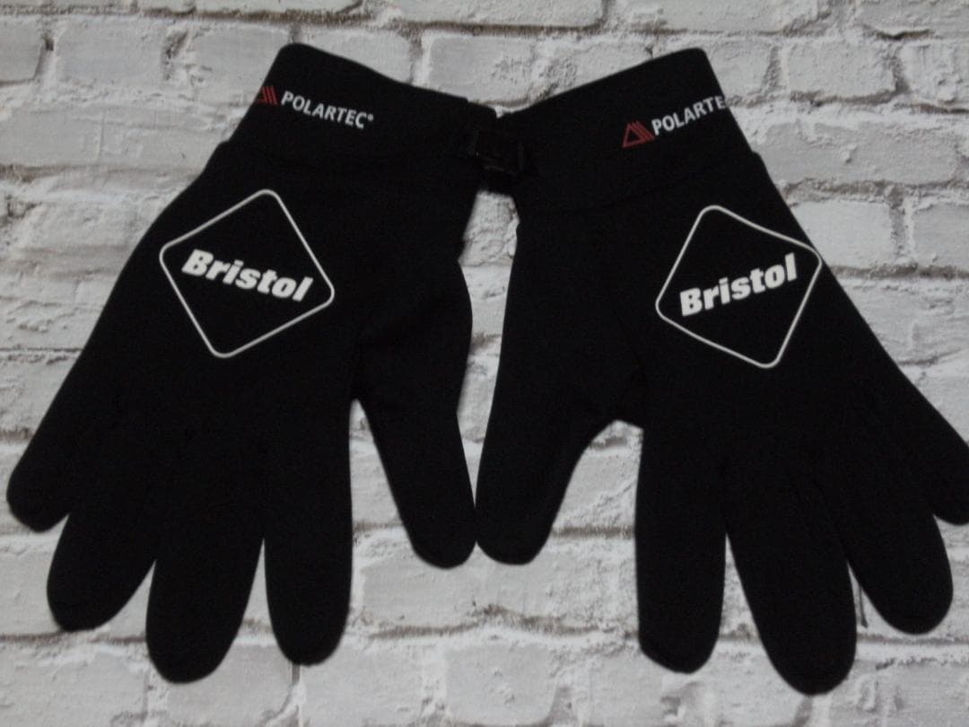 FCRB ポーラテック フリースタッチグローブ 黒 ブリストル 手袋