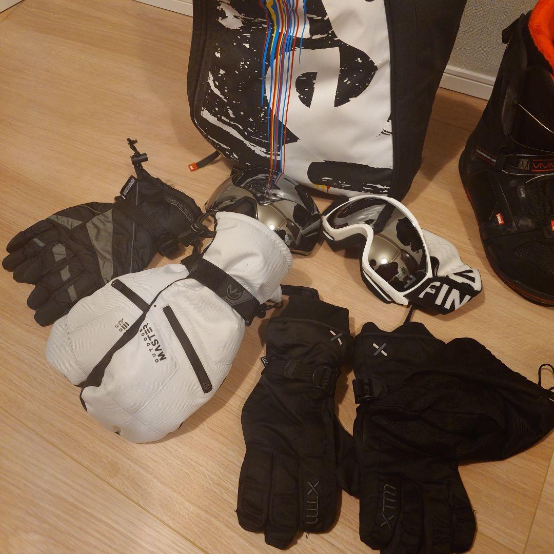 明*光様 Head スノーボードセット（ボード・ブーツ・ゴーグル・手袋）