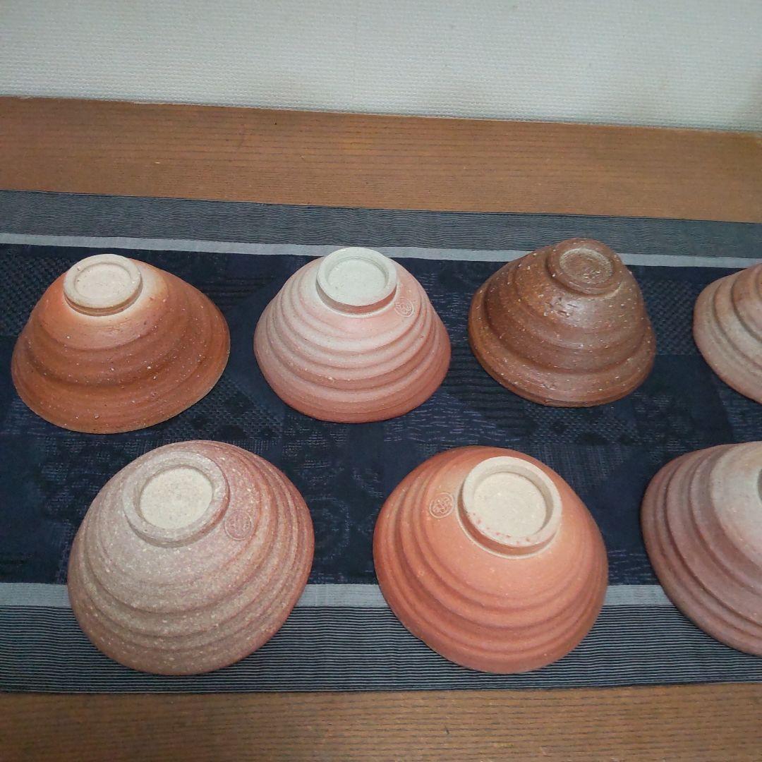 小鉢 9ケ 備前焼