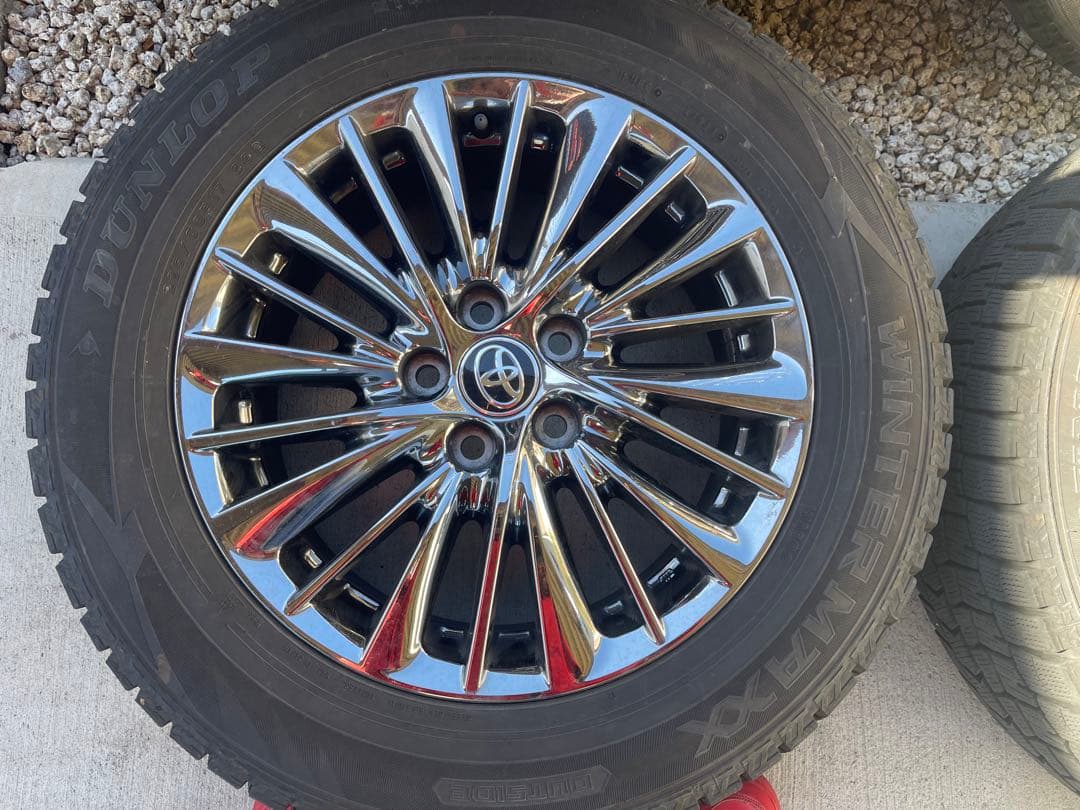 トヨタ 30アルファード17インチ スタッドレスタイヤ 4本セット