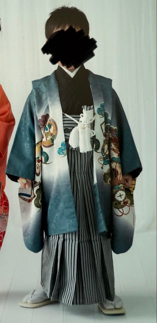 ももKYOETSU] [キョウエツ] 七五三5歳男の子着物セット