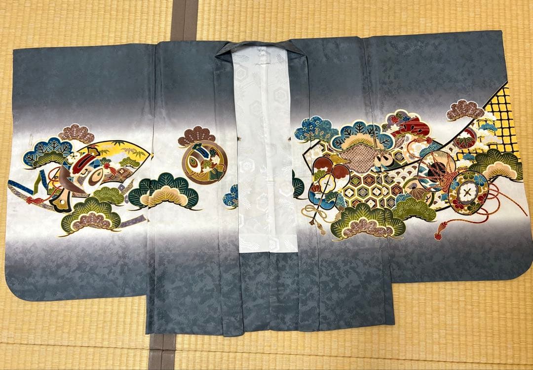 ももKYOETSU] [キョウエツ] 七五三5歳男の子着物セット