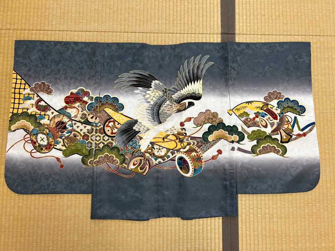 ももKYOETSU] [キョウエツ] 七五三5歳男の子着物セット