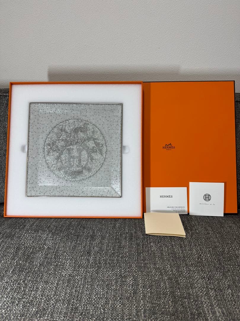 【箱あり・美品】エルメス プチカレ No5 モザイク24 飾り皿 Hermes