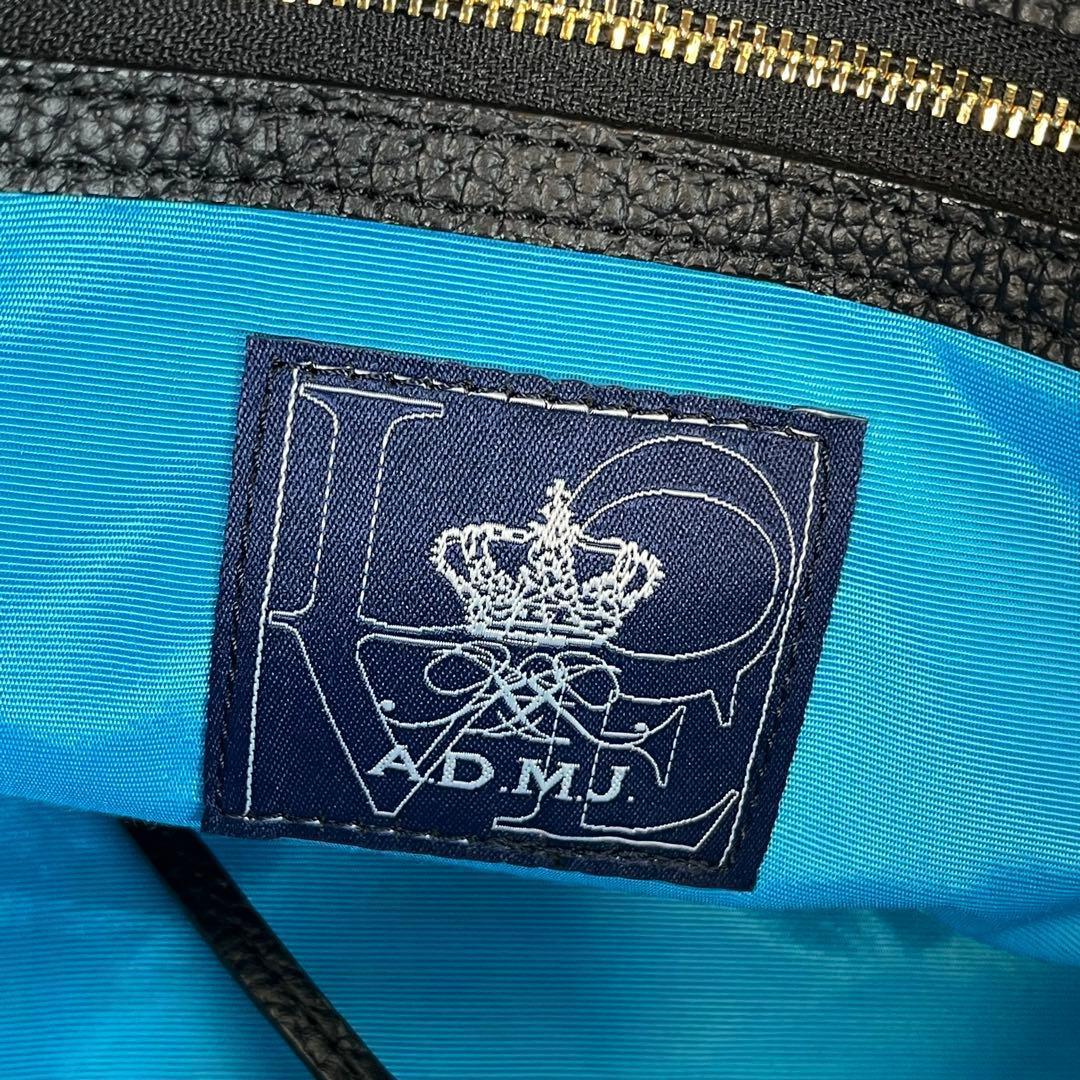 新品未使用　A.D.M.J トートバッグ　A4可　レザー