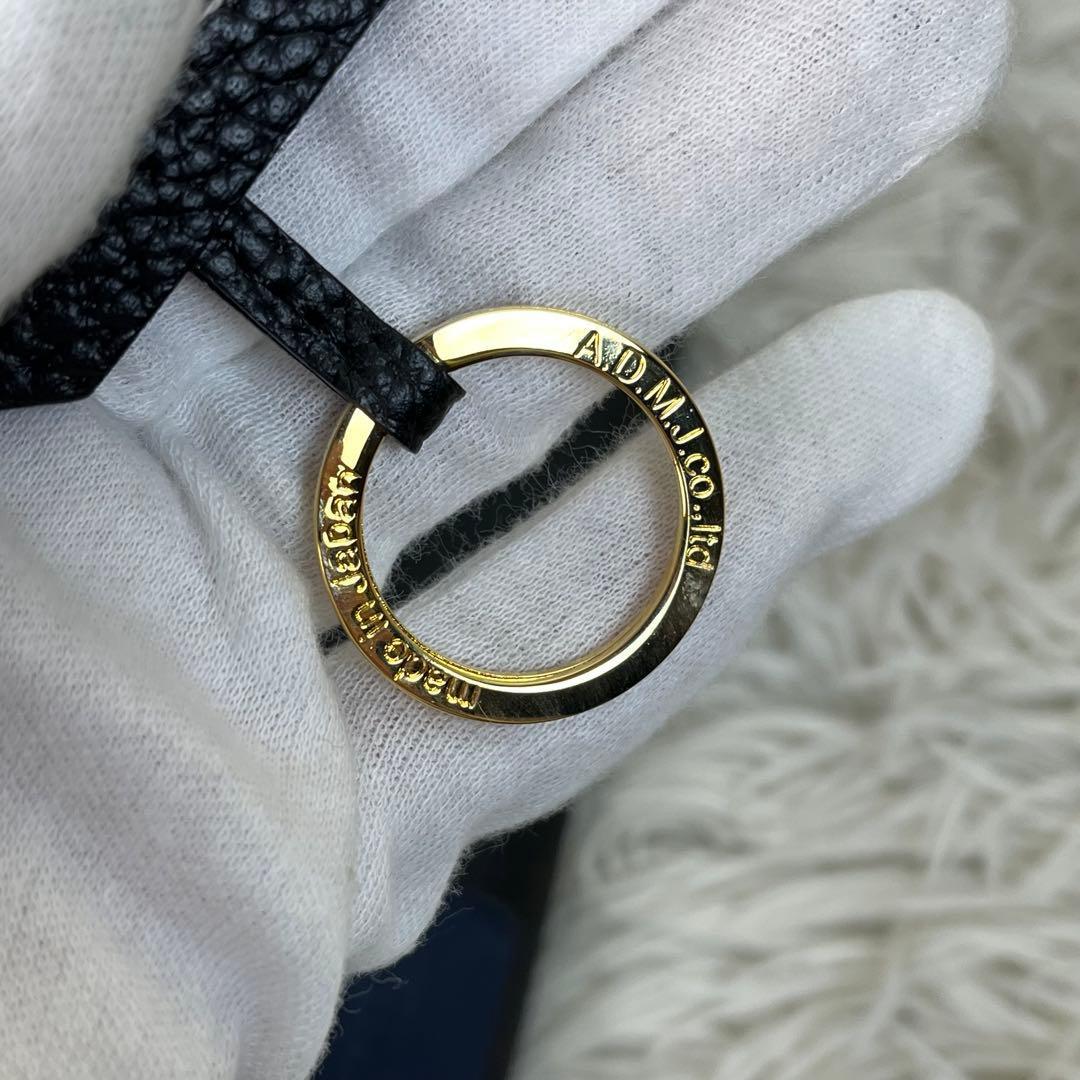 新品未使用　A.D.M.J トートバッグ　A4可　レザー