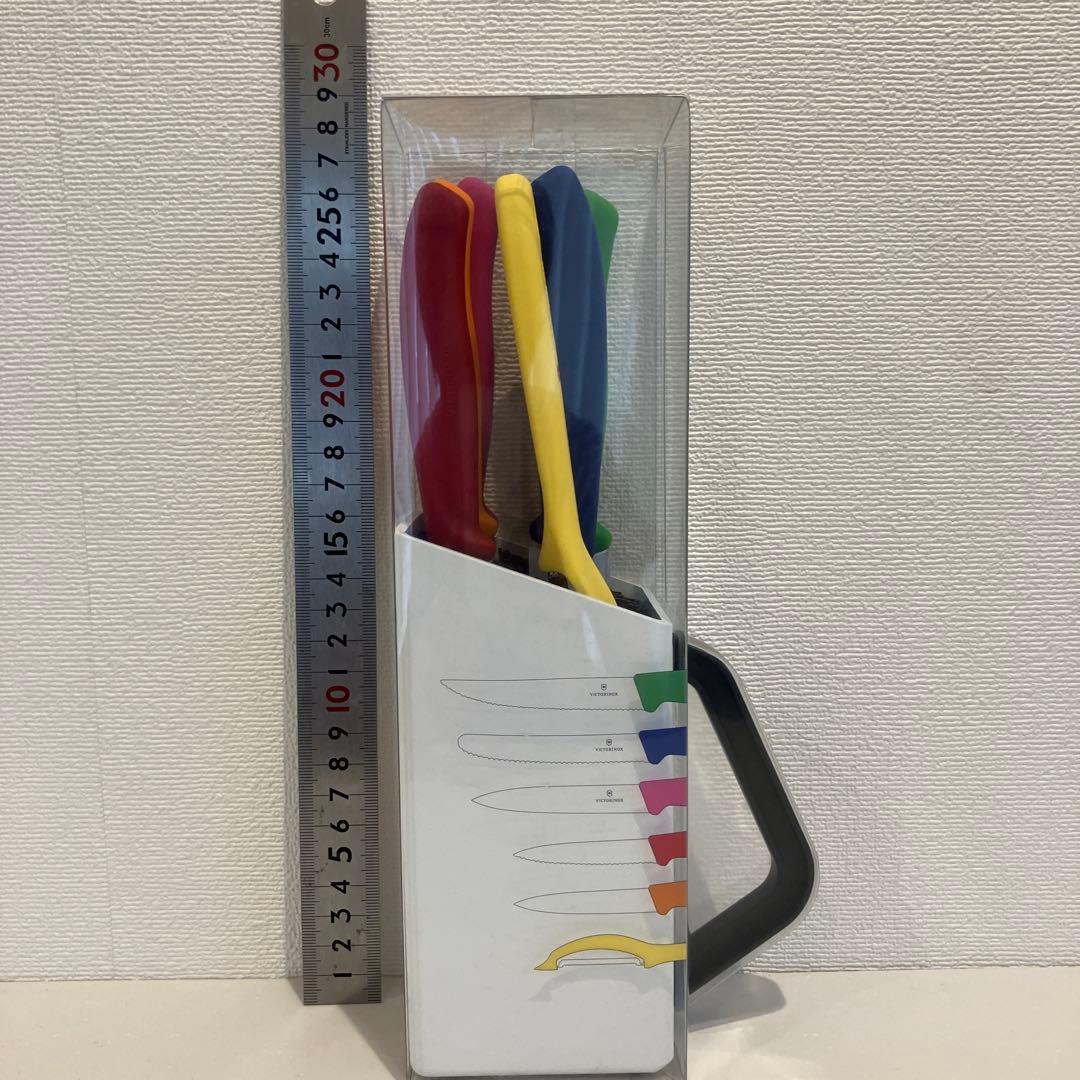 VICTORINOX（ビクトリノックス）包丁セット　スタンド　ナイフ6本スイス製