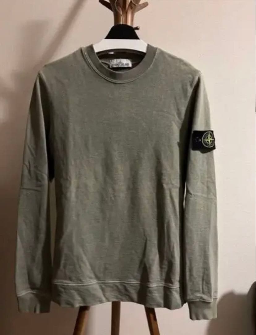 Stone  ロゴワッペンスウェット トレーナー S