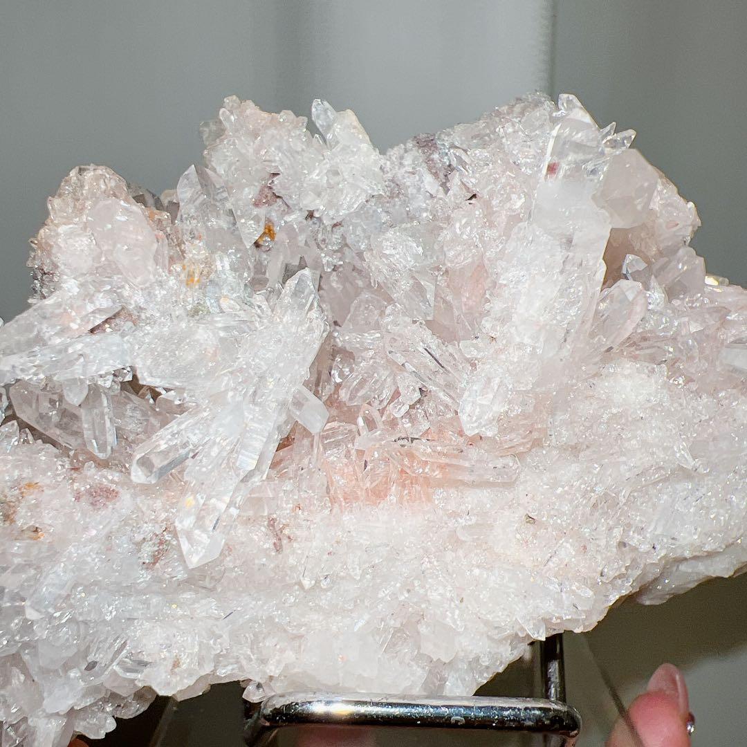 294g ピンクレムリアンクォーツ クラスター BN-146