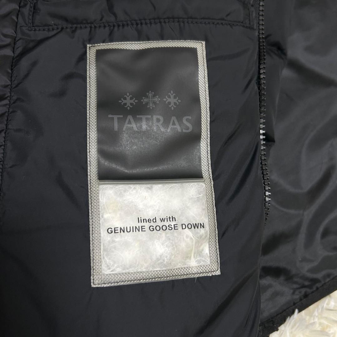 【未使用級】21AW タトラス SARMA ダウンコート ブラック 02 M